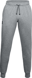 Spodnie męskie Under Armour Rival Fleece Jogger szare 1357128 012