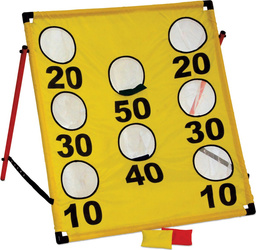 Gra zręcznościowa rzucanie do celu SMJ Target Toss wymiary 88 x 96 cm