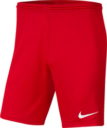 Spodenki treningowe krótkie męskie Nike Dry Park III NB K czerwone BV6855 657