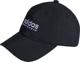 Czapka z daszkiem adidas Seersucker Da czarna IP6315