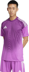 Koszulka bramkarska męska adidas Tiro 25 Competition Jersey Short Sleeve fioletowa JI9719