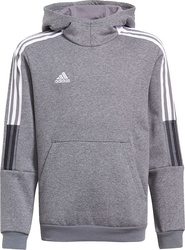 Bluza dla dzieci adidas Tiro 21 Sweat Hoody szara GP8803