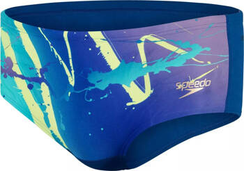 Męskie kąpielówki Speedo PLMT DIGI BF 14CM AM ammonite/miami lilac/bright zest/aquarium rozmiar 38