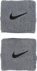 Frotki na rękę Nike Swoosh Wristbands 2 szt. szare N1012405005OS
