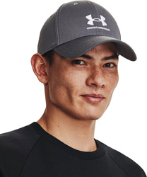Czapka z daszkiem męska Under Armour Branded Lockup Adj OSFM szara 1381645 012