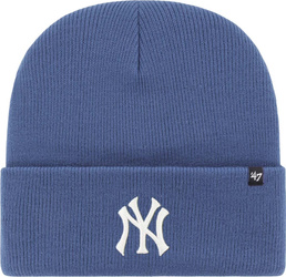 Czapka zimowa ciepła New York Yankees denim B-HYMKR17ACE-TB