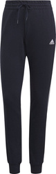 Spodnie damskie adidas Essentials Slim Tapered Cuffed Pant granatowe GM8736