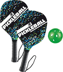 Zestaw rakietek do gry Pickleball 2 rakietki piłka Funsport Sunflex 53507