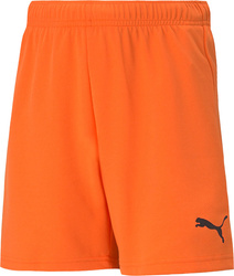 Spodenki dla dzieci Puma teamRISE Short Jr pomarańczowe 704943 08