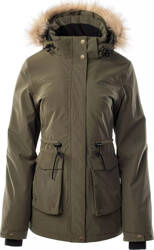 Damska kurtka wodoodporna parka z kapturem ocieplana Iguana Nermin W rozmiar L