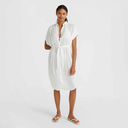 Damska Sukienka Cali Beach Shirt Dress  snow white rozmiar S