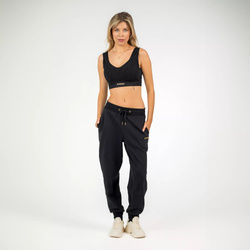 Damskie spodnie dresowe bawełniane Fitanu Farines W rozmiar M