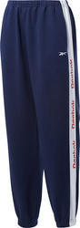 Spodnie damskie Reebok Te Linear Logo granatowe FU2252