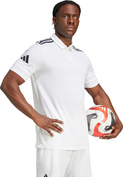 Koszulka męska adidas Squadra 25 Polo biała JY3419
