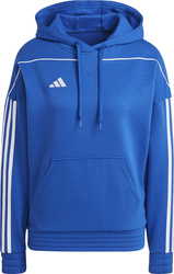 Bluza damska adidas Tiro 23 League Sweat Hoodie niebieska IC7851