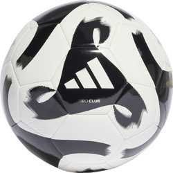 Piłka nożna adidas Tiro Club biało-czarna HT2430