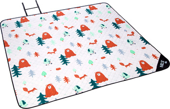 Koc piknikowy plażowy las 195X200 CM Nils Camp NC8028