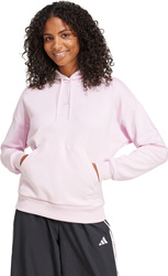 Bluza damska adidas Essentials Small Logo Feel Cozy Hoodie różowa JN1856