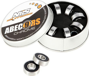 Łożyska ABEC-9 RS Chrome Nils Extreme opakowanie metal 8 sztuk