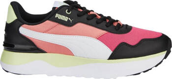 Buty damskie sportowe snekarsy R78 Voyage różowo-czarno-zielone 380729 15