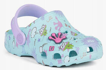 Dziecięce chodaki sandały klapki Coqui Little Frog rozmiar 25-26