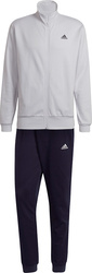 Dres męski adidas Logo Graphic Track Suit szaro-granatowy H61134