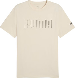 Koszulka męska Puma Sport Graphic Tee beżowa 684617 87