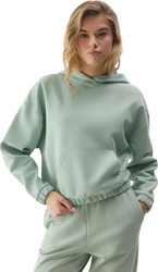 Bluza damska 4F F1057 zielona 4FWSS24TSWSF1057 42S