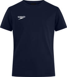 Męska koszulka z krótkim rękawem T-shirt Speedo Club Plain Tee Af granatowa rozmiar XS