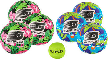 Zestaw piłek do gry w zośke Sunflex Extreme boccia Tropical 74933