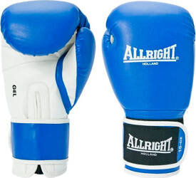 Rękawice bokserskie Allright Power Gel 10 OZ niebieskie