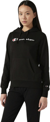 Bluza damska Champion Hooded Sweatshirt czarna 118097 KK001