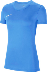 Koszulka damska Nike W NK Dry Park VII JSY SS błękitna BV6728 412