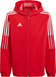 Kurtka dla dzieci adidas Tiro 21 Windbreaker czerwona GP4976