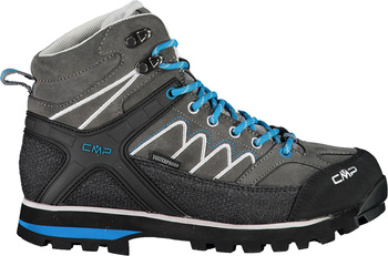 Buty trekkingowe turystyczne wodoodporne damskie CMP Moon Mid szaro-niebieskie 31Q479668UL