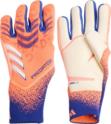 Rękawice bramkarskie adidas Predator Pro pomarańczowe JJ3533