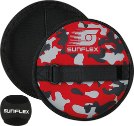 Gra plenerowa zręcznościowa Sunflex Funsport Sure Catch Set czerwona 74326