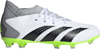 Buty piłkarskie dziecięce adidas Predator Accuracy.3 FG biało-szare IE9504