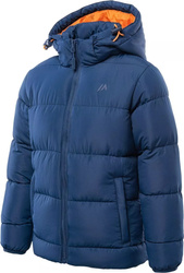 Dziecięca kurtka zimowa ocieplana z kapturem Martes Mafi Kdb rozmiar 110