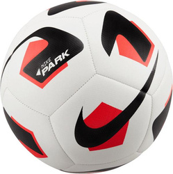 Piłka nożna Nike Park Team 2.0 biało-czarno-pomarańczowa DN3607 100