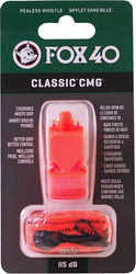 Gwizdek Fox 40 CMG Safety Classic pomarańczowy   sznurek 9603-0308