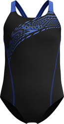 Dziecięcy Strój Kąpielowy Medley Logo Mdlt Jf  poppy red/patriot blue rozmiar 5-6