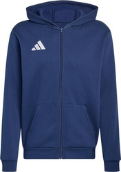 Bluza dla dzieci adidas Entrada 26 Full Zip Hoody granatowa KH1784