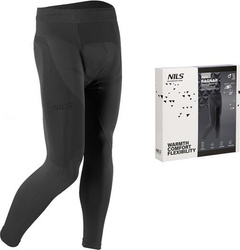 Bielizna termoaktywna męska spodnie Ragnar Nils bts0060 czarne rozmiar L/XL