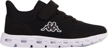 Buty sportowe szkolne miejskie dziecięce Kappa Getup K czarno-białe 261031K 1110