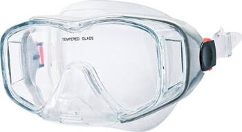 Maska pływacka do nurkowania Allright Sponde Senior srebrna