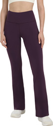 Legginsy damskie 4F CAS F1195 ciemny fiolet 4FWAW25TTROF1195 50S