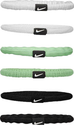 Gumki do włosów Nike Flex 6 szt. biało-zielono-czarne N1009194130OS