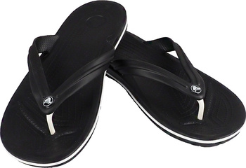 Klapki Crocs Crocband Flip czarne 11033 001
