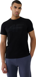 Koszulka męska 4F M2004 czarna 4FWSS25TTSHM2004 20S
